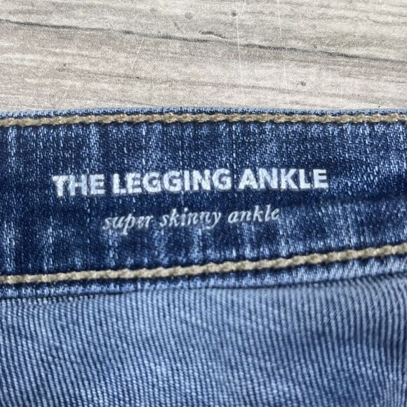 AG Adriano Goldschmied Jeans Women’s 28R Blue The Legging Ankle Super Skinny - Picture 12 of 14